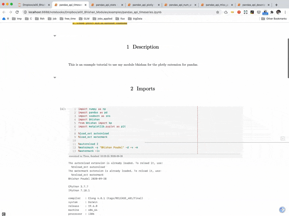 Timeseries Example